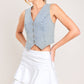 CLOUD FRILL WOVEN SKORT