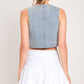 CLOUD FRILL WOVEN SKORT