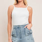 CUTE MOMENT DENIM SKORT