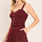 WINE COUNTRY WOVEN ROMPER