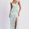 Cassia Maxi Dress - Blue Morning Floral
