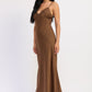 Amara Satin Maxi Dress