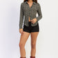 Opaline Button Up Top