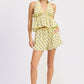 Emory Park Pixie Shorts in buttery yellow with polka dot pattern, casual fit, and comfortable fabric for warm-weather wear.