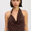 Tori Halter Top - Expresso