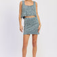 Osanna Sequin Crop Top