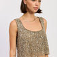 Osanna Sequin Crop Top