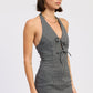 Lucienne Halter Mini Dress