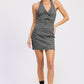 Lucienne Halter Mini Dress