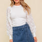 SWEET LIKE SANGRIA SWEATER TOP