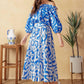 SUNSET SASHAY BLUE TOP AND SKIRT SET