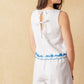 CONFIDENT SENSATION WOVEN TOP AND SHORT SET