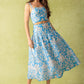LITTLE MOMENTS WOVEN TOP AND SKIRT SET