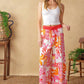 OVER YOU AGAIN WOVEN TOP AND PANT SET