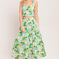 PICTURE PERFECT WOVEN TOP AND SKIRT SET