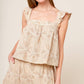 DARCY DREAM WOVEN TOP AND SHORTS SET