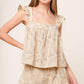 DARCY DREAM WOVEN TOP AND SHORTS SET