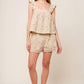 DARCY DREAM WOVEN TOP AND SHORTS SET