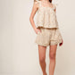 DARCY DREAM WOVEN TOP AND SHORTS SET