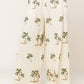 TERRIFIC TIMING IVORY WOVEN TOP AND PANT SET