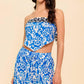 SPARKING INSPIRATION WOVEN TOP AND PANT SET
