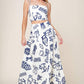 FREE TO DREAM WOVEN TOP AND SKIRT SET