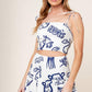 FREE TO DREAM WOVEN TOP AND SKIRT SET