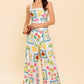 MARIGOLD IVORY WOVEN TOP AND PANT SET