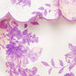 DARING DIVA LAVENDER WOVEN TOP AND SHORTS SET
