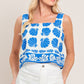 ISLAND SHELL WOVEN TOP AND PANT SET