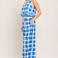ISLAND SHELL WOVEN TOP AND PANT SET