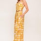 PRETTY MEADOW WOVEN TOP AND PANT SET