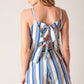 AROUND THE WORLD WOVEN TOP AND SHORT SET