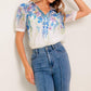 SUNSET SAIL WOVEN TOP