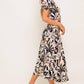 NEUTRAL ZONE WOVEN TOP AND SKIRT SET