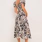 NEUTRAL ZONE WOVEN TOP AND SKIRT SET