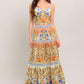 SWEET MEADOW MEMORIES WOVEN TOP AND SKIRT SET