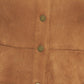 REFINED IMPRESSION FAUX SUEDE TOP