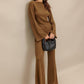 FLARE TOUCH SOLID TUNIC TOP