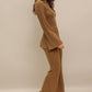 FLARE TOUCH SOLID TUNIC TOP