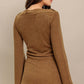 FLARE TOUCH SOLID TUNIC TOP