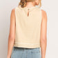 ELEVATED ESSENTIAL WOVEN TOP