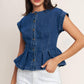 THE ONE YOU KEEP DENIM TOP