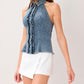 INDIGO BABE DENIM TOP
