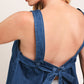 WASHED FLOW WOVEN TOP