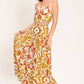 GOLDEN ISLAND WOVEN TOP AND SKIRT SET
