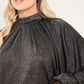 THEORY GREY STATEMENT TOP