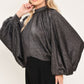 THEORY GREY STATEMENT TOP