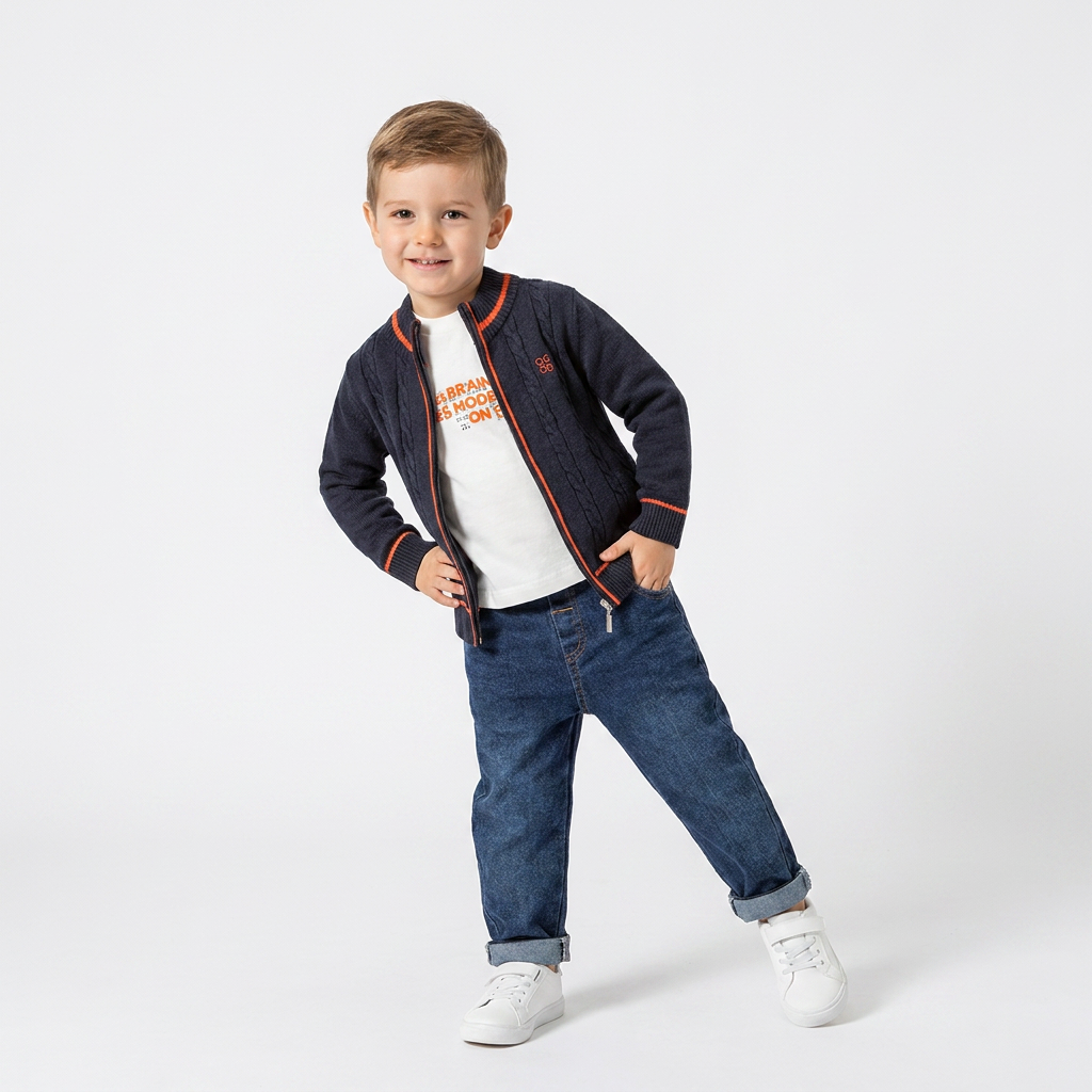 Crisp Chris Boys 3PC Knit Set-1