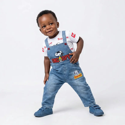 Denim Series – Tiny Pup Baby Set-0